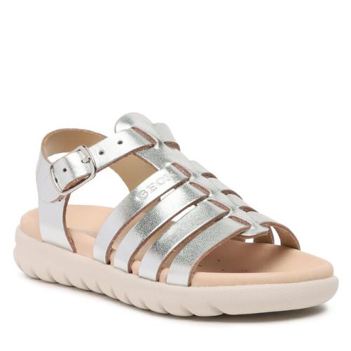 Σανδάλια Geox J Sandal Soleima Gir J35GSB000CFC1007 M Silver