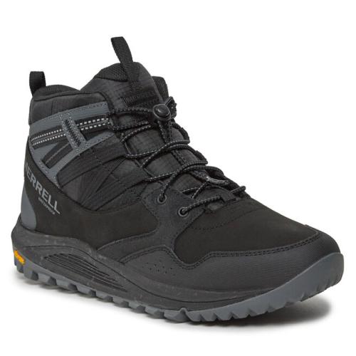 Παπούτσια πεζοπορίας Merrell Nova Sneaker Boot Bungee Mid Wp J067109 Black