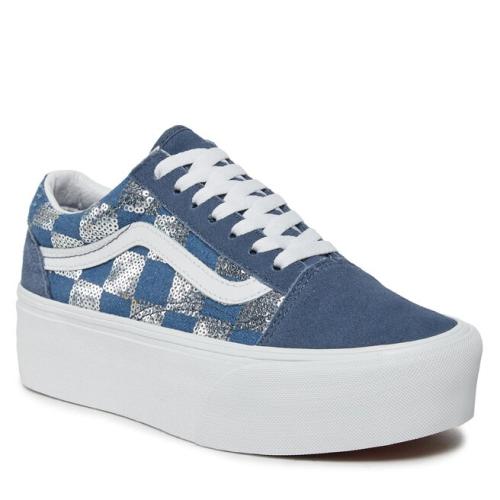 Πάνινα παπούτσια Vans Old Skool Stackform VN0009PZAHU1 Vintage Indigo