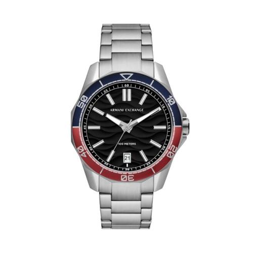 Ρολόι Armani Exchange Horloge AX1955 Black/Silver