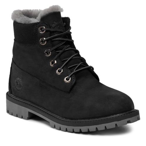 Ορειβατικά παπούτσια Timberland Premium 6 Inch Wp Shearling Lined TB0A41UX0011 Black Nubuck