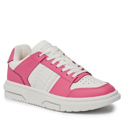 Αθλητικά Tommy Jeans Tjw Skate Sneaker Mat Mix EN0EN02501 Pink Alert THW