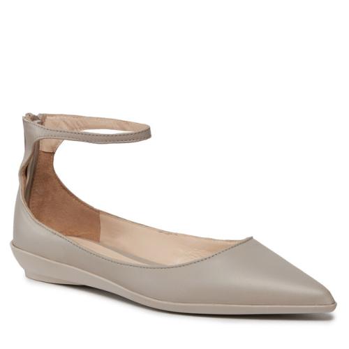 Κλειστά παπούτσια Calvin Klein Wrapped Ankle Strap Ballerina HW0HW01840 Morning Haze PP4