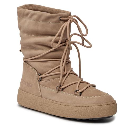 Μπότες Χιονιού Moon Boot Ltrack Suede 24501100002 Sand 002