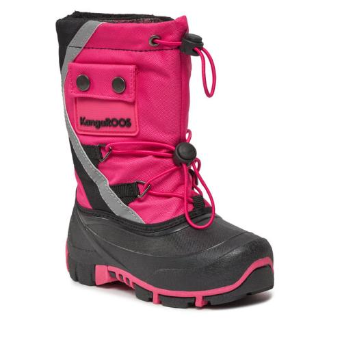 Μπότες Χιονιού KangaRoos Kanga-Bean III 18927 000 6122 Daisy Pink/Jet Black