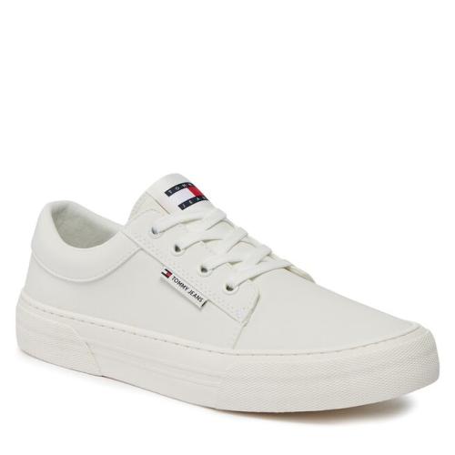 Αθλητικά Tommy Jeans Tjm Vulc. Skate Derby Ess EM0EM01400 Ecru TCR