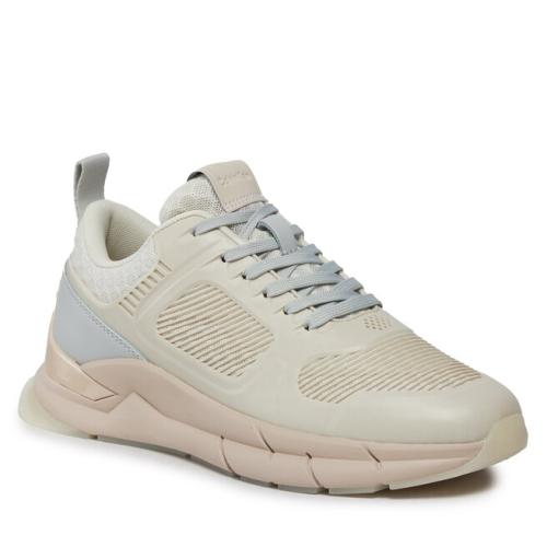 Αθλητικά Calvin Klein Lace Up Runner - Caged HW0HW01996 Dk Ecru/Pearl Grey 0F8