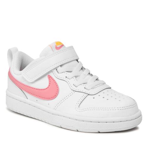 Αθλητικά Nike Court Borough Low 2 (Psv) BQ5451 124 White/Coral Chalk/Laser Orange