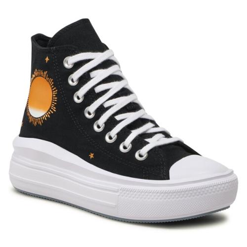 Sneakers Converse Ctas Move Hi A02896C Black/Thriftshop Yellow