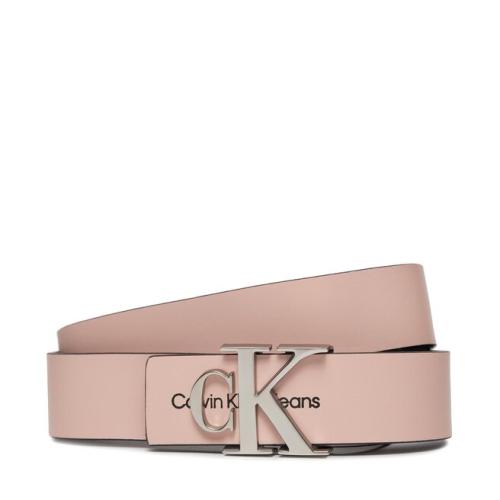 Ζώνη Γυναικεία Calvin Klein Jeans Monogram Hardware 30Mm K60K610281 Pale Conch TFT