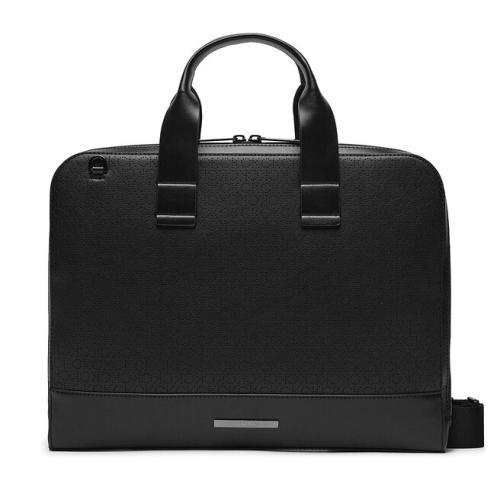 Τσάντα για laptop Calvin Klein Modern Bar Slim Laptop Bag Mono K50K511529 Ck Mono Perf Black 0GK