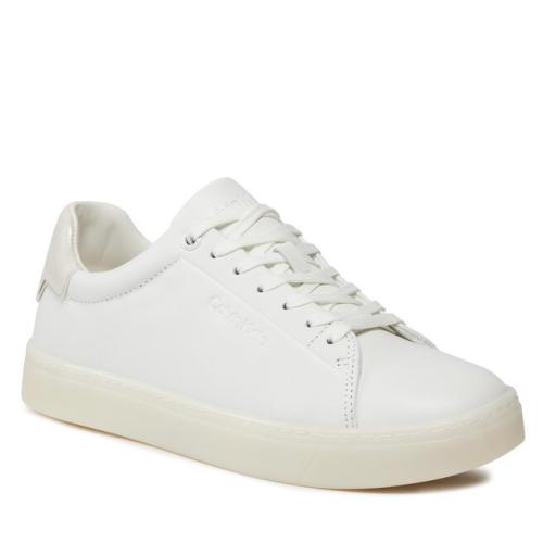 Αθλητικά Calvin Klein Cupsole Lace Up Pearl HW0HW01897 White YBR