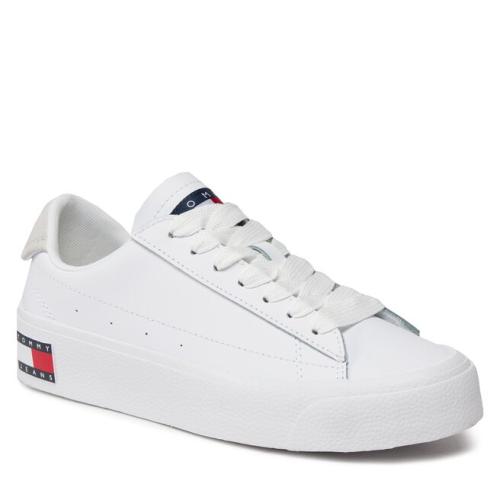 Αθλητικά Tommy Jeans Tjw Vulc Flatform Sneaker Ess EN0EN02509 White YBS
