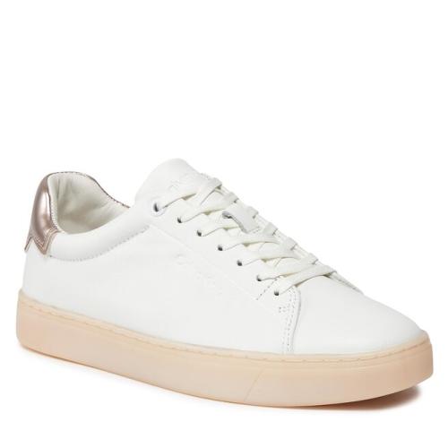 Αθλητικά Calvin Klein Cupsole Lace Up Pearl HW0HW01897 White/Crystal Gray 02Z