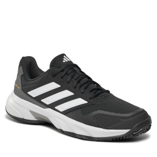 Παπούτσια adidas CourtJam Control 3 Clay Tennis ID7392 Cblack/Ftwwht/Grefou
