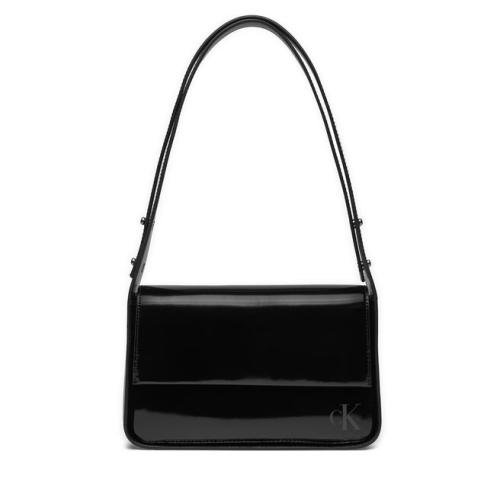 Τσάντα Calvin Klein Block Ew Flap Shoulderbag25 S K60K611833 Black BEH