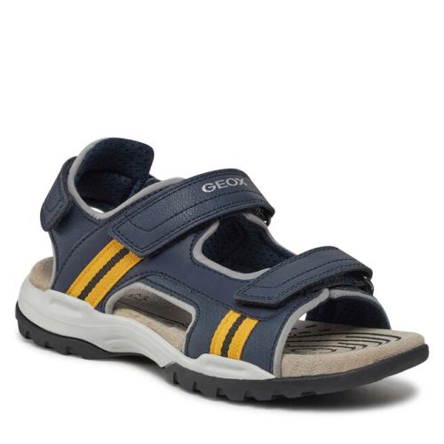 Σανδάλια Geox J Borealis Boy J450RA 015ME C0916 D Navy/Ochreyellow