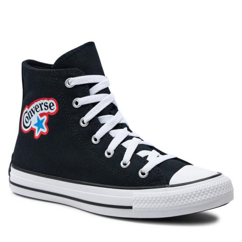 Sneakers Converse Chuck Taylor All Star Stickers A06313C Black/White/Fever Dream