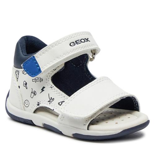 Σανδάλια Geox B Sandal Tapuz Boy B450XB 000BC C0293 White/Royal