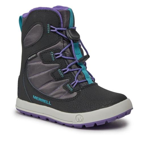 Μπότες Χιονιού Merrell Snow Bank 4.0 Wtrpf Mk167148 Black/Purple/Turq