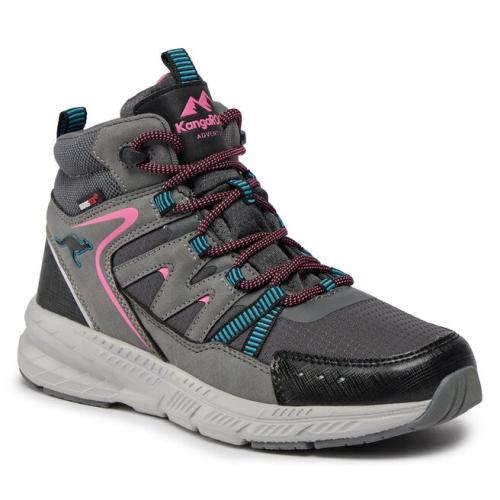 Ορειβατικά παπούτσια KangaRoos K-UO Nod Mid RTX 81142-000-2235 Charcole Grey/Neon Pink