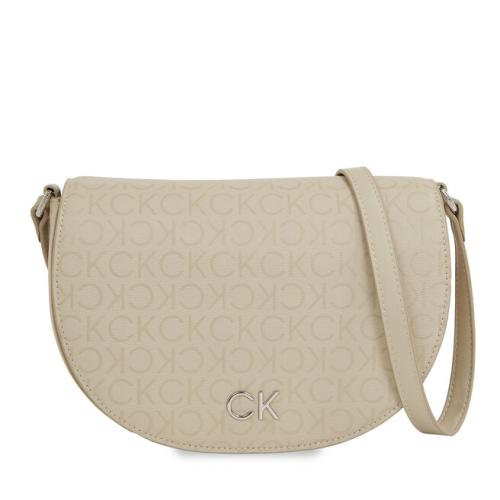 Τσάντα Calvin Klein Ck Daily Saddle Bag_Epi Mono K60K611879 Stoney Beige Epi Mono PEA