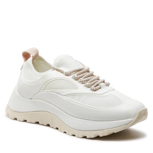 Αθλητικά Calvin Klein Runner Lace Up Caging HW0HW01900 White YBR