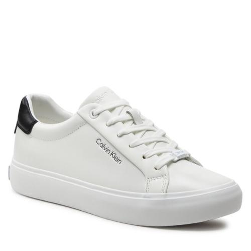 Αθλητικά Calvin Klein Vulcanized Lace Up Lth HW0HW02037 White/Black 0LI