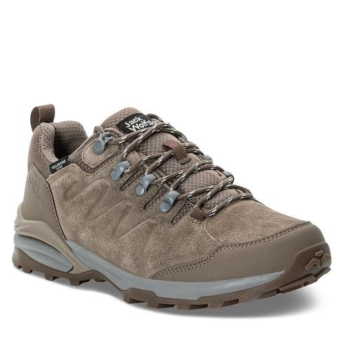 Παπούτσια πεζοπορίας Jack Wolfskin Refugio Texapore Low W 4050821 Chestnut