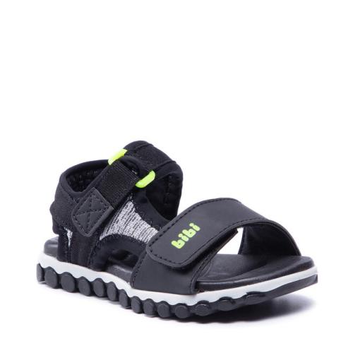 Σανδάλια Bibi Summer Roller Spoi 1103053 Black/Graphite/Amarelo Fluor