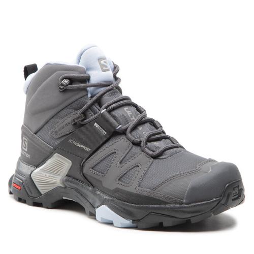 Παπούτσια πεζοπορίας Salomon X Ultra 4 Mid Gtx W GORE-TEX 416250 21 V0 Magnet/Black/Zen Blue