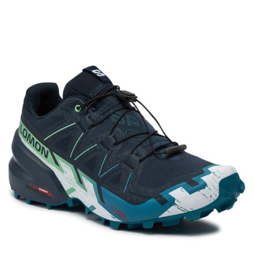 Παπούτσια Salomon Speedcross 6 L47465300 Carbon / Tahitian Tide / White