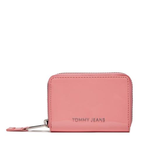 Μικρό Πορτοφόλι Γυναικείο Tommy Jeans Tjw Ess Must Small Za Patent AW0AW15935 Tickled Pink TIC