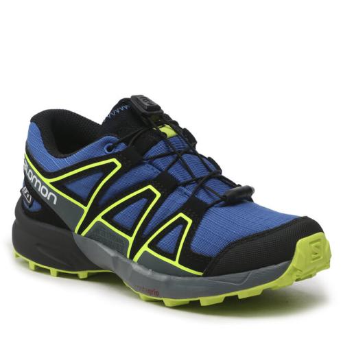 Παπούτσια Salomon Speedcross Cswp J 417258 09 M0 Nautical Blue/Black/Acid Lime