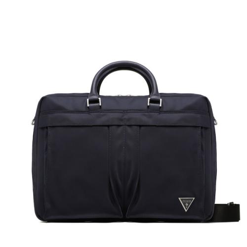 Τσάντα για laptop Guess Certosa Nylon Smart HMECRN P3214 BLU