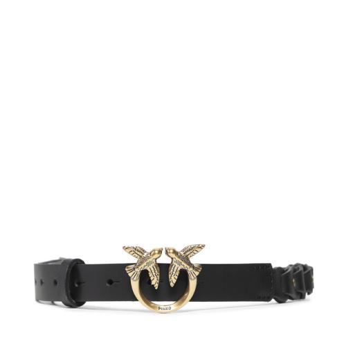 Ζώνη Γυναικεία Pinko Love Duble Belt H2 2022 PLT01 1H2114 Y7SP Black Z99Q