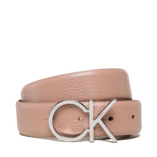 Ζώνη Γυναικεία Calvin Klein Re-Lock Ck Logo Belt 30mm Pbl K60K610413 GBI
