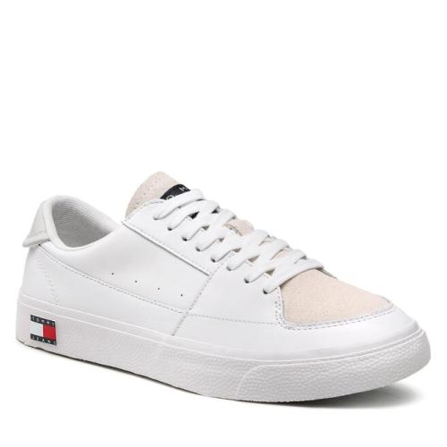 Αθλητικά Tommy Jeans Vulcanized Ess EM0EM01106 White YBR