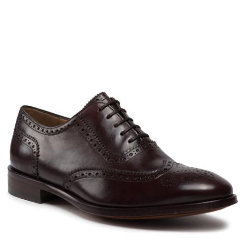 Κλειστά παπούτσια Lord Premium Brogues 5501 Middle Brown L06