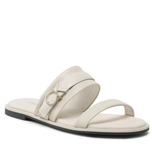 Παντόφλες Calvin Klein Almond Slide W/Hw HW0HW01482 Marshmallow YBJ