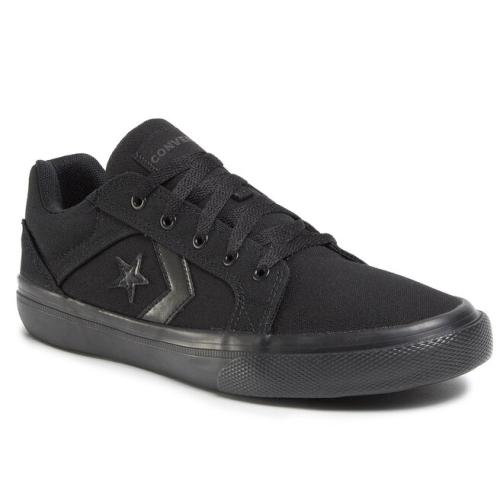 Πάνινα παπούτσια Converse El Distrito 2.0 Ox 167011C Black/Black/Black