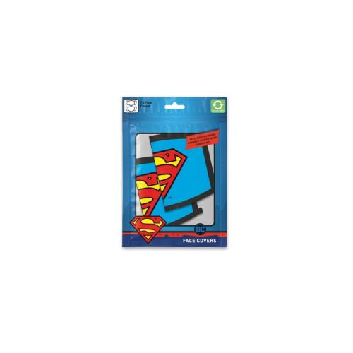 Μασκα Υφασμάτινη (2Τμχ) Superman (Dc Comics) (PYR85559)