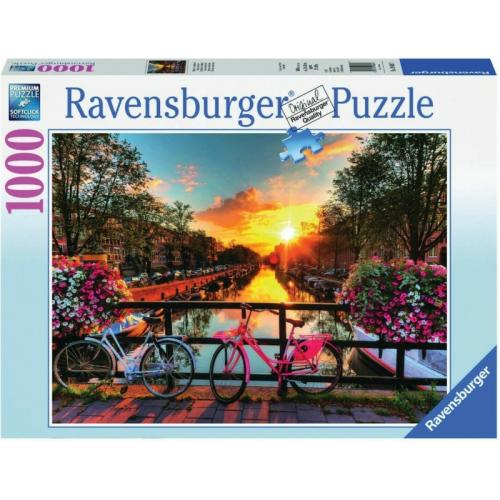Ravensburger 1000 pcs Puzzle Bicycles in Amsterdam (19606)