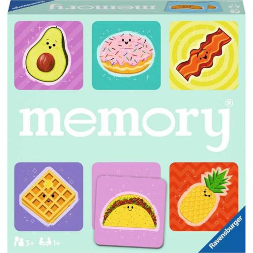 Ravensburger Παιχνίδι μνήμης με κάρτες - Εικόνες φαγητού (20357)
