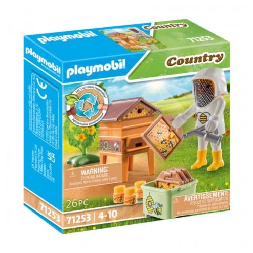 Playmobil Μελισσοκομος Με Κηρηθρες (71253)