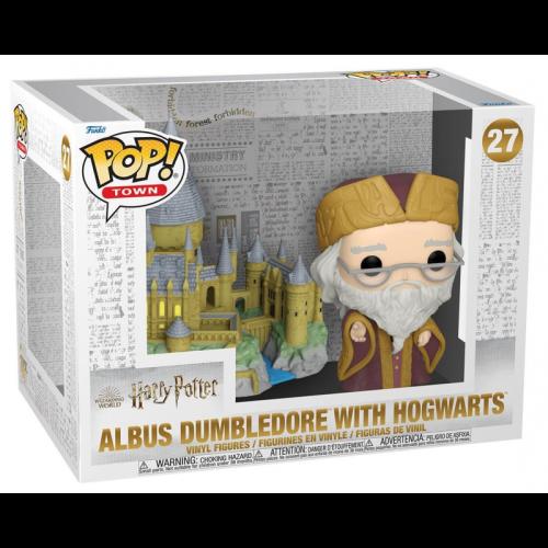 Pop Town: Harry Potter Anniversary- Dumbledore W/Hogwarts (FK57369)