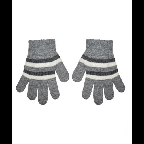 Παιδικά Γάντια Με Ρίγες (111858 WHITE)