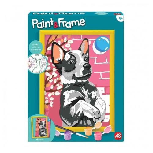 Pain & Frame Playful Husky (1038-41013)