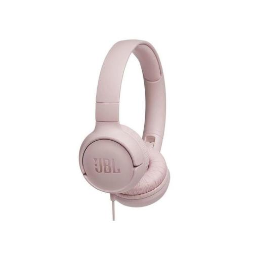 JBL Ροζ Tune 500 On-Ear Headhones Mic/Remote (JBL1008PINK)