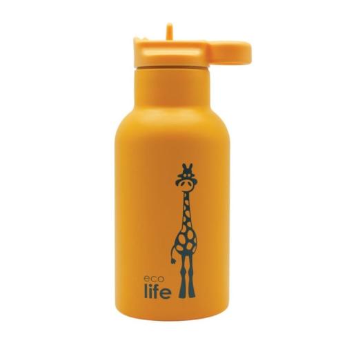 Eco Life Μεταλλικο Θερμος 350ml - Giraffe (33-BO-2016)